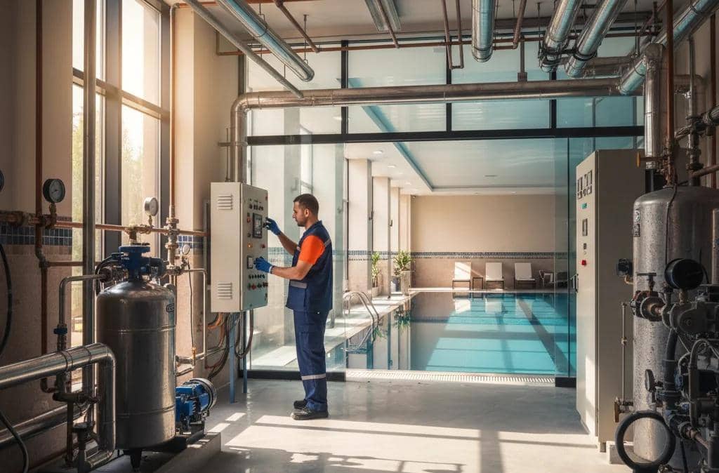 سرویس موتورخانه استخر