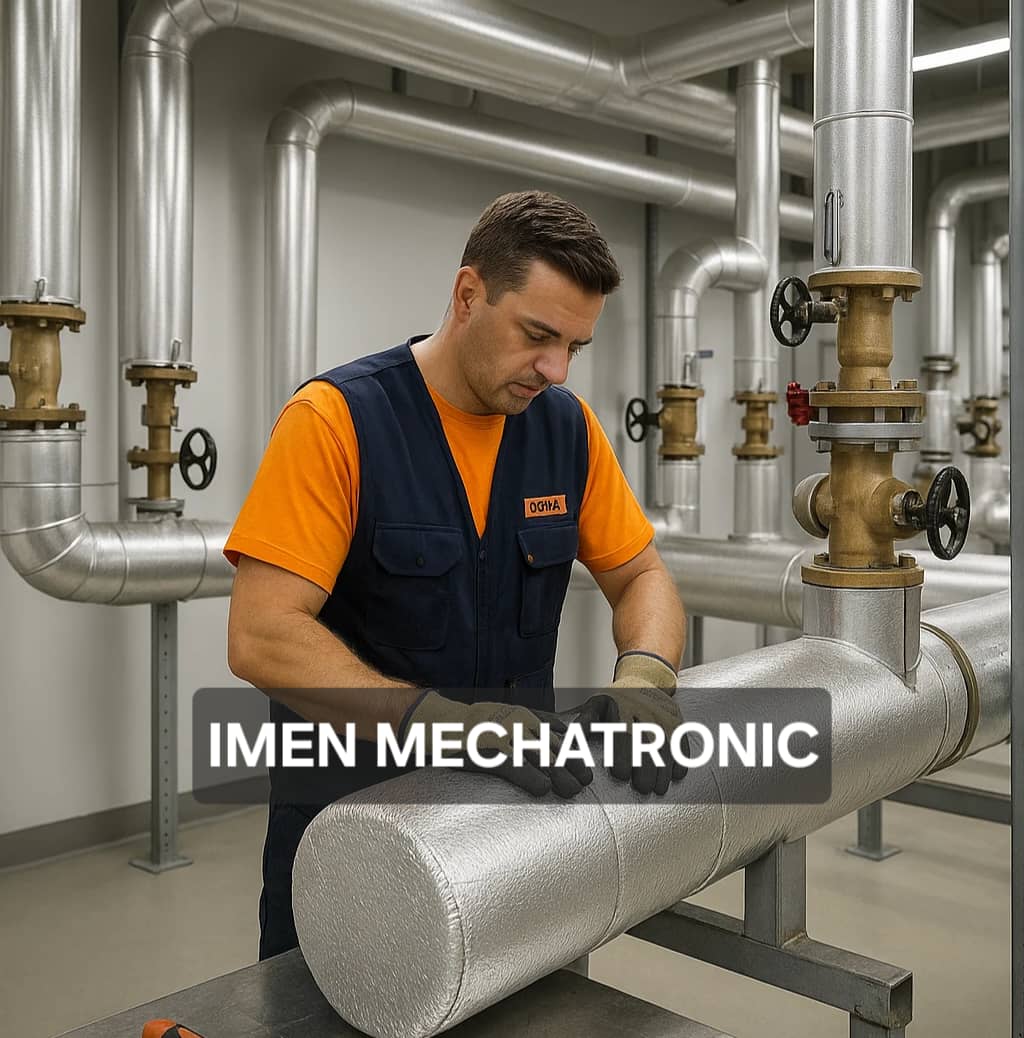 خدمات عایق کاری موتورخانه | شرکت ایمن مکاترونیک