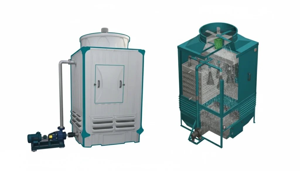 برج خنک کننده مدار بسته