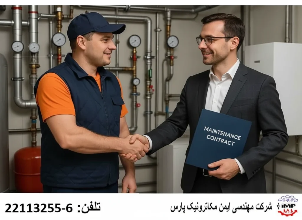 قراردادنگهداری موتورخانه